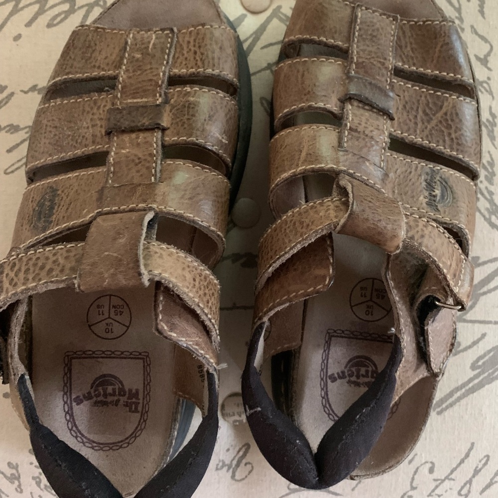 Dr. Martens Brown Leather Footwear